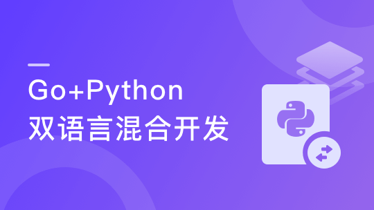 体系课-Go+Python双语言混合开发 盯紧技术先机 抓紧高薪机遇