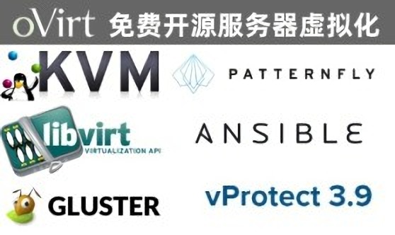 oVirt4.3免费开源服务器虚拟化视频教程(包含vProtect、超融合部署)