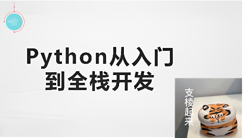 Python入门到精通：全栈开发（全套教程）