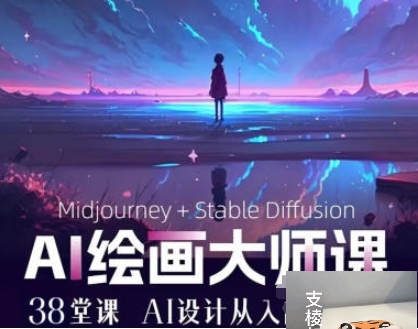 AI进化社MJ&Stable diffusion绘画课