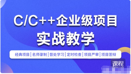 零声C/C++企业级项目实战班