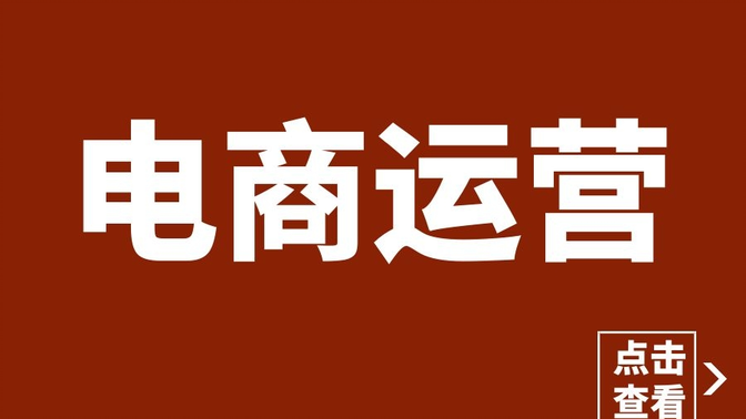 黑马-电商高级运营系列课程